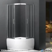 Suihku Kylpyamme Combo Type Suihkukaappi Liukuovet ja runko