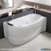 2017 Uusi moderni tyyli Corner Standard Halvat hinta Whirlpool Hot ABS Kylpyhuone Kylpyammeen koko