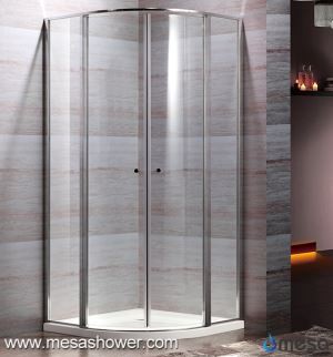 Corner Sector Kehystetty moderni muotoilu Swing Pivot Shower Enclosure