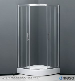 Corner Sector Kehystetty yksinkertainen muotoilu Kylpyhuone Suunnittele suihkukaappi edulliseen hintaan