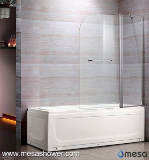 Yksinkertainen muotoilu Kehyksetön Pivot Moderni tyyli Kylpyamme Kylpyammeen näyttö